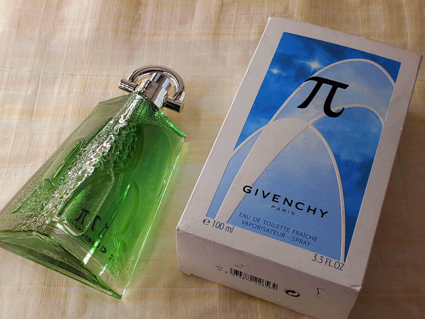 Pi Fraiche Givenchy for men EDT Spray 100 ml 3.4 oz Or 50 ml 1.7 oz, Vintage