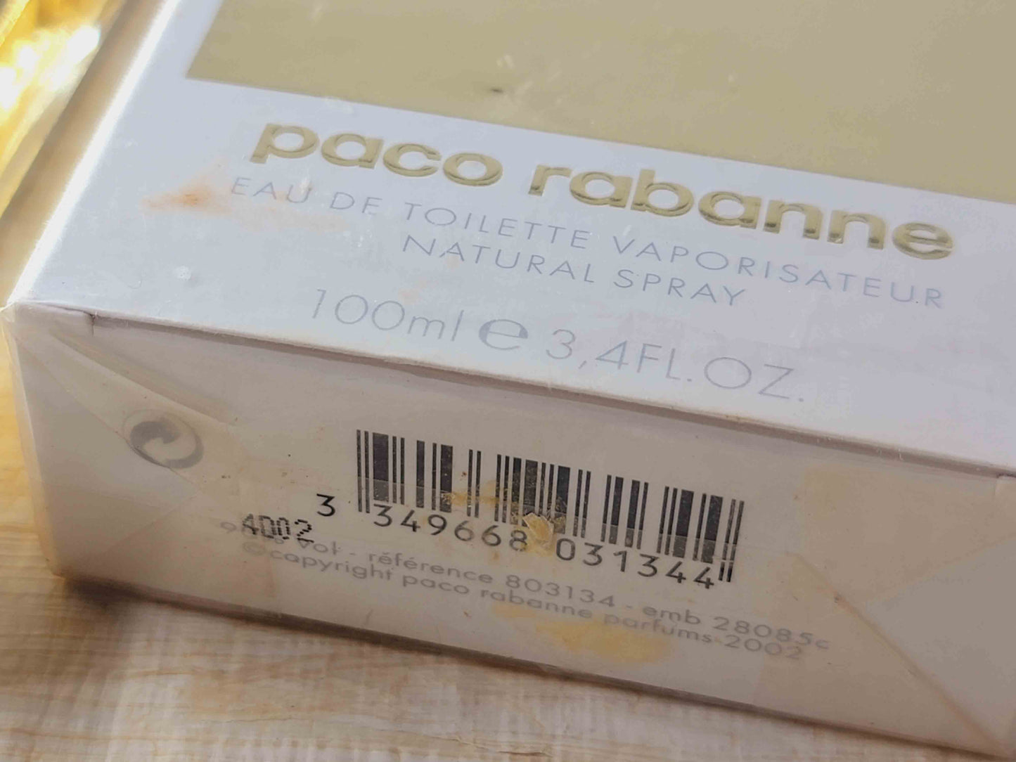 Metal Paco Rabanne for women EDT Spray 100 ml 3.4 oz, Vintage, Rare, Sealed