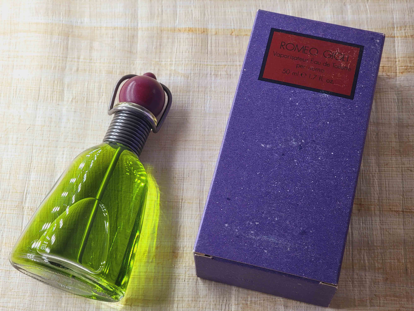 Romeo Gigli Per Uomo EDT Spray 100 ml 3.4 oz Or 50 ml 1.7 oz, Vintage, Rare