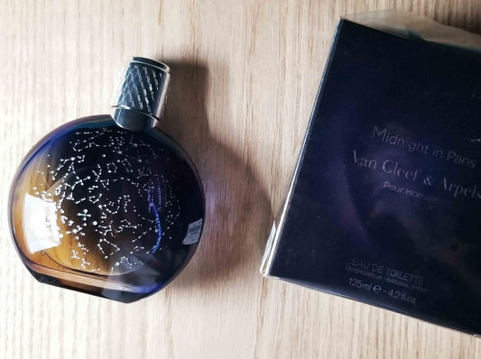 Midnight in Paris Van Cleef & Arpels for men EDT Spray 125 ml 4.2 oz, Vintage, Rare