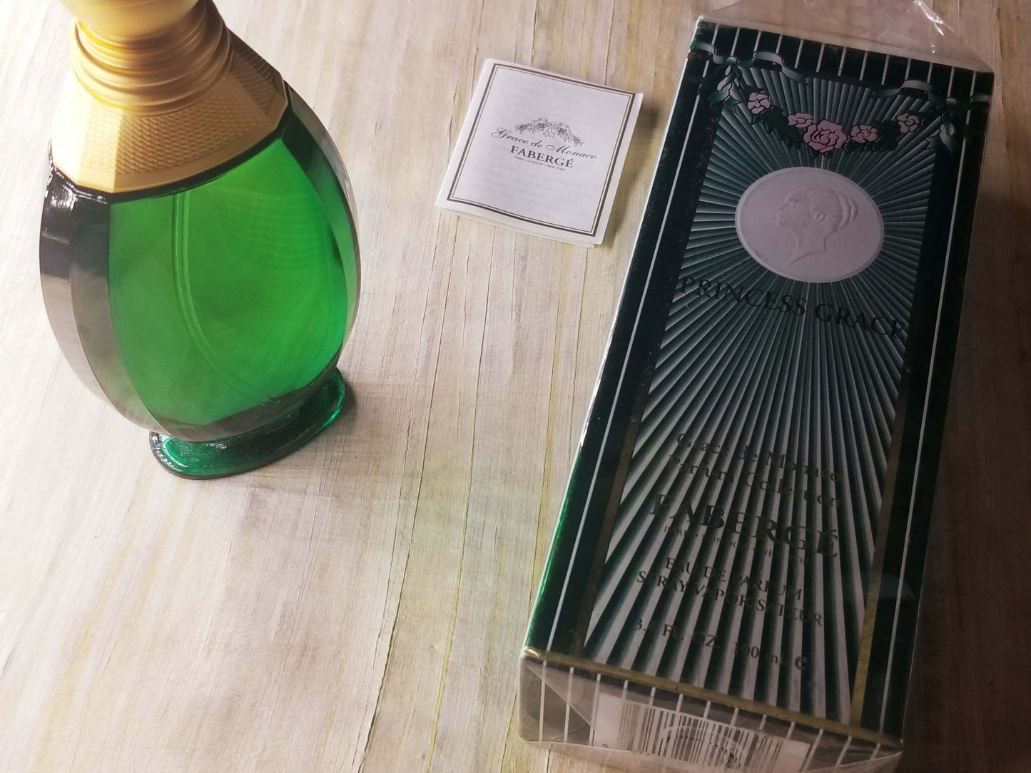 Faberge Princess Grace de Monaco Brut Parfums Prestige for women EDP Spray 100 ml 3.4 oz Or 50 ml 1.7 oz, Vintage, Rare, Sealed