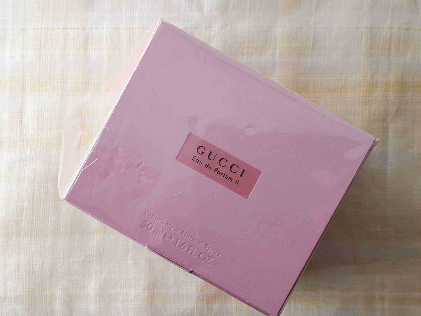 Gucci II for women EDP Spray 75 ml 2.5 oz OR 50 ml 1.7 oz, Vintage, Rare, Sealed Box Authentic