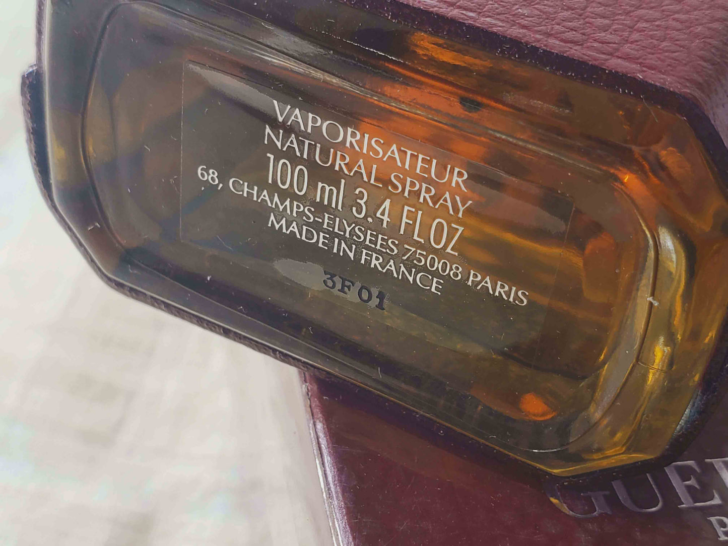Habit Rouge Guerlain for men EDP Spray 100 ml 3.4 oz, Rare, Vintage