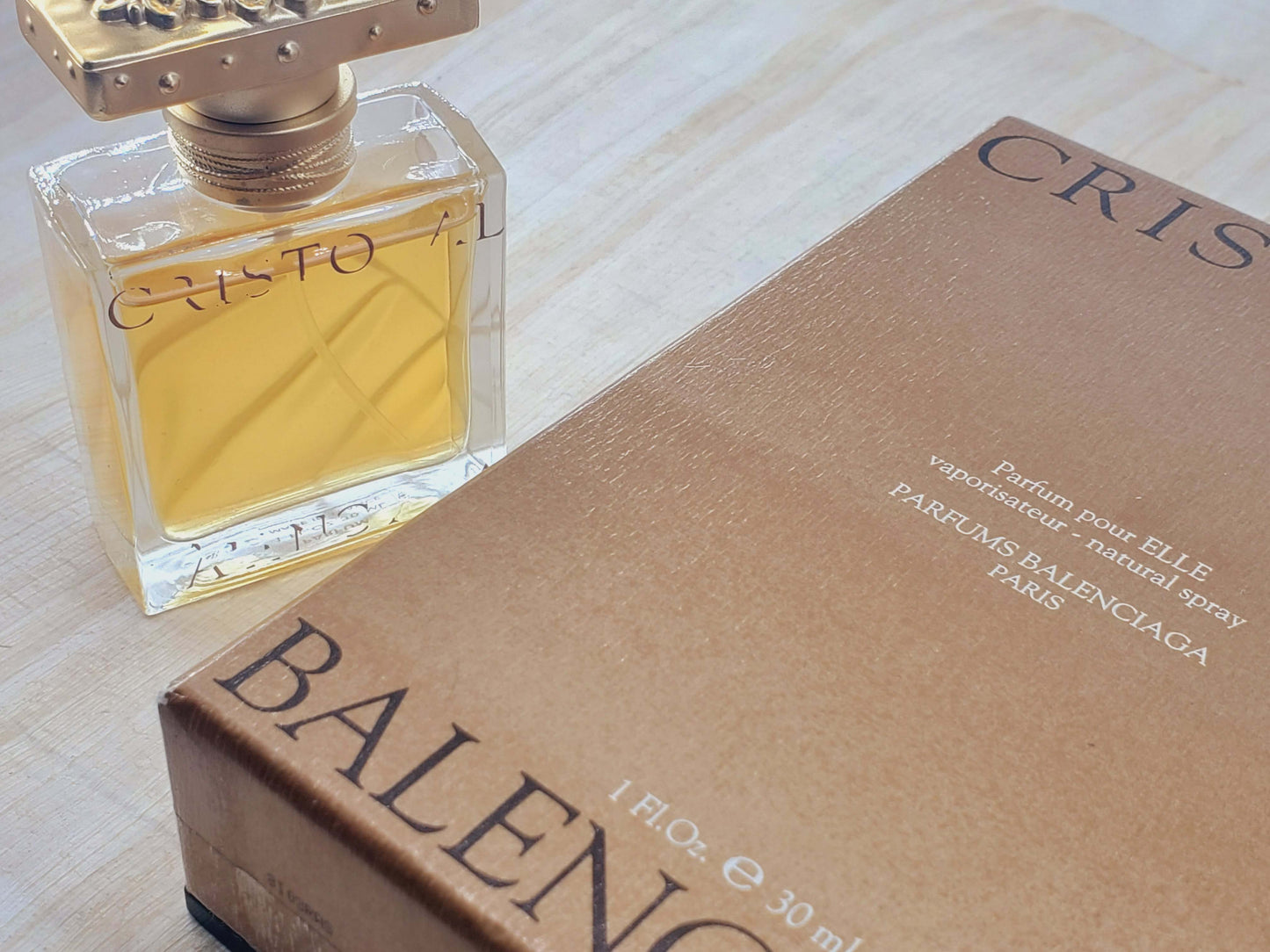 Cristobal Balenciaga for women Pure Parfum Spray 30 ml 1 oz, Vintage, Rare, As Pic