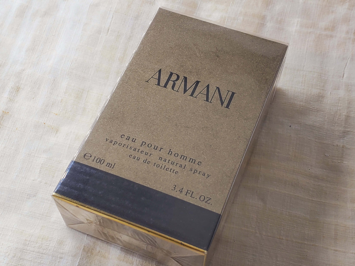 Armani Eau Pour Homme Giorgio Armani for men EDT Spray 100 ml 3.4 oz OR 50 ml 1.7 oz, Rare, Vintage