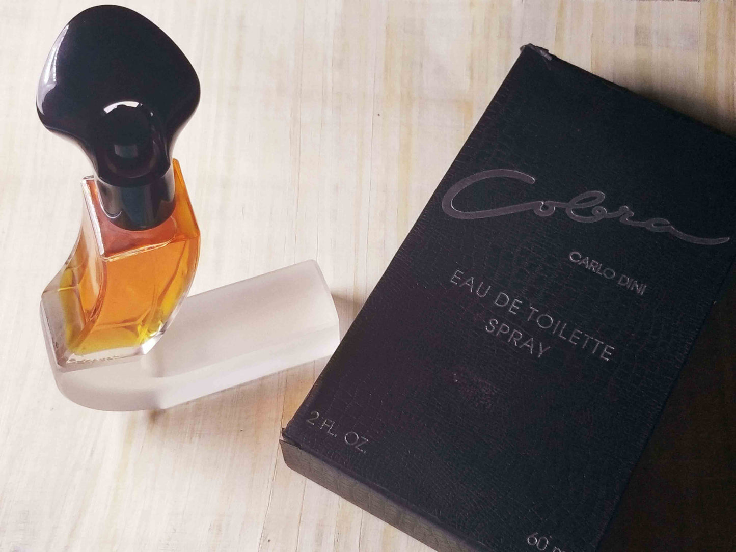 Cobra by Carlo Dini EDT Spray 60 ml 2 oz, Vintage, Rare