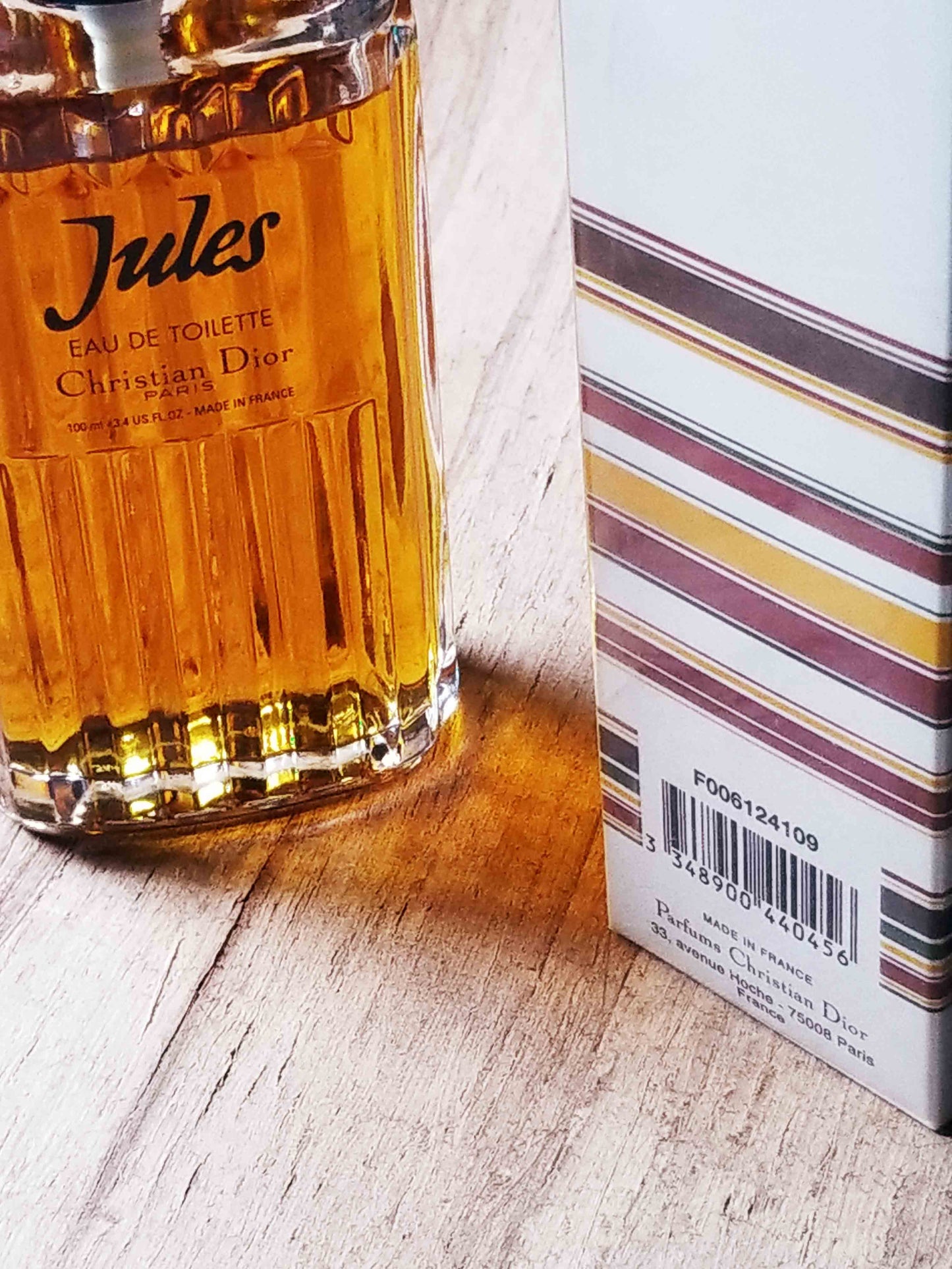 Jules By Christian Dior EDT Spray 100 ml 3.4 oz, Rare, Vintage