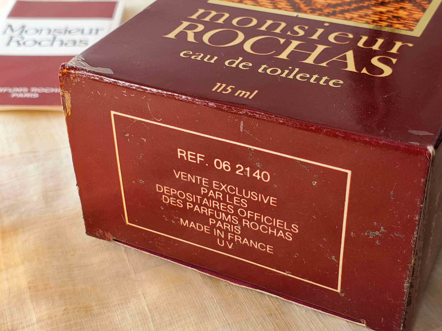 Monsieur Rochas for men EDT Splash 115 ml 3.9 oz, Vintage, Rare