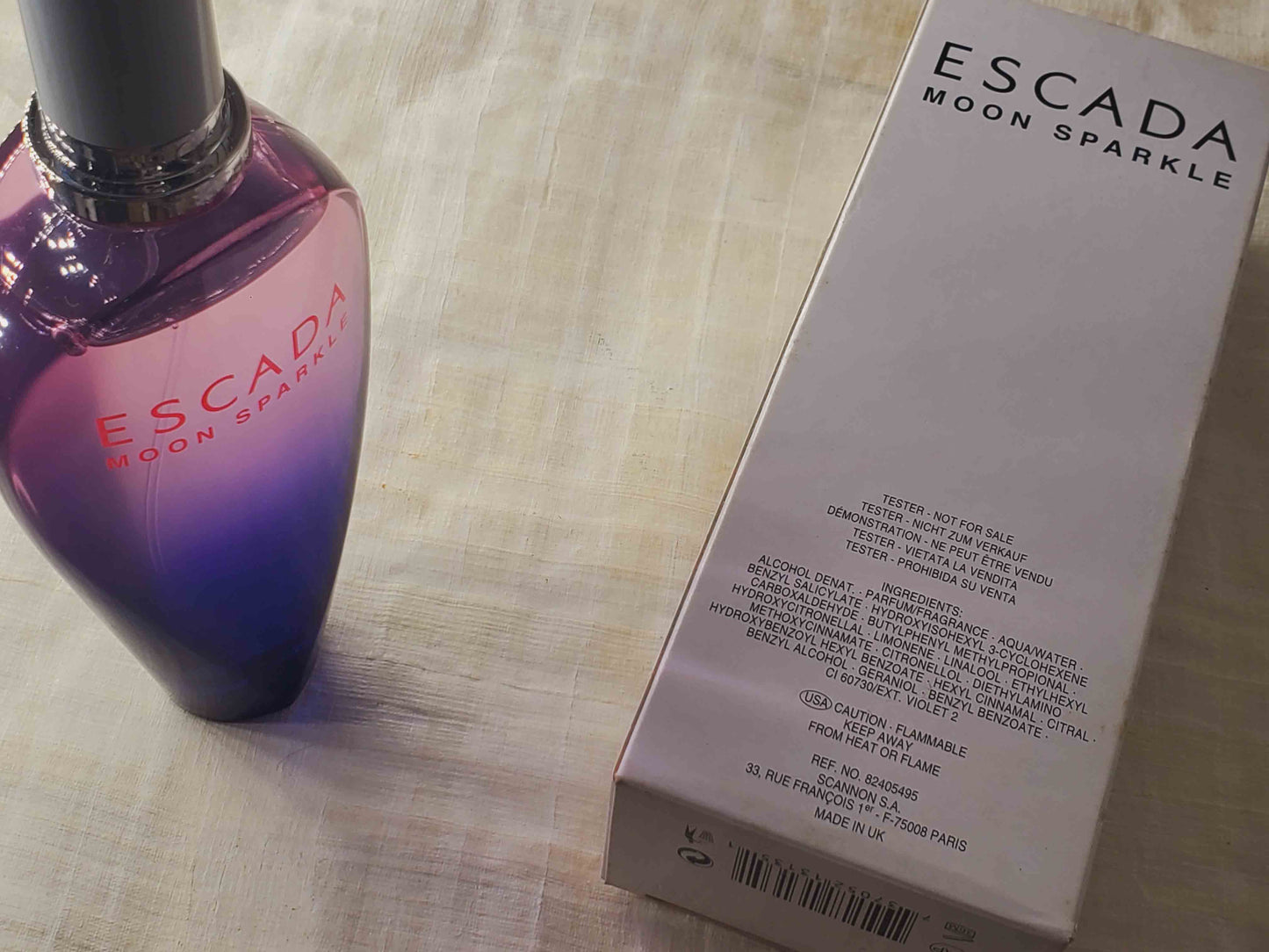Escada Moon Sparkle for women EDT Spray 100 ml 3.4 oz , Vintage, Rare, TESTER