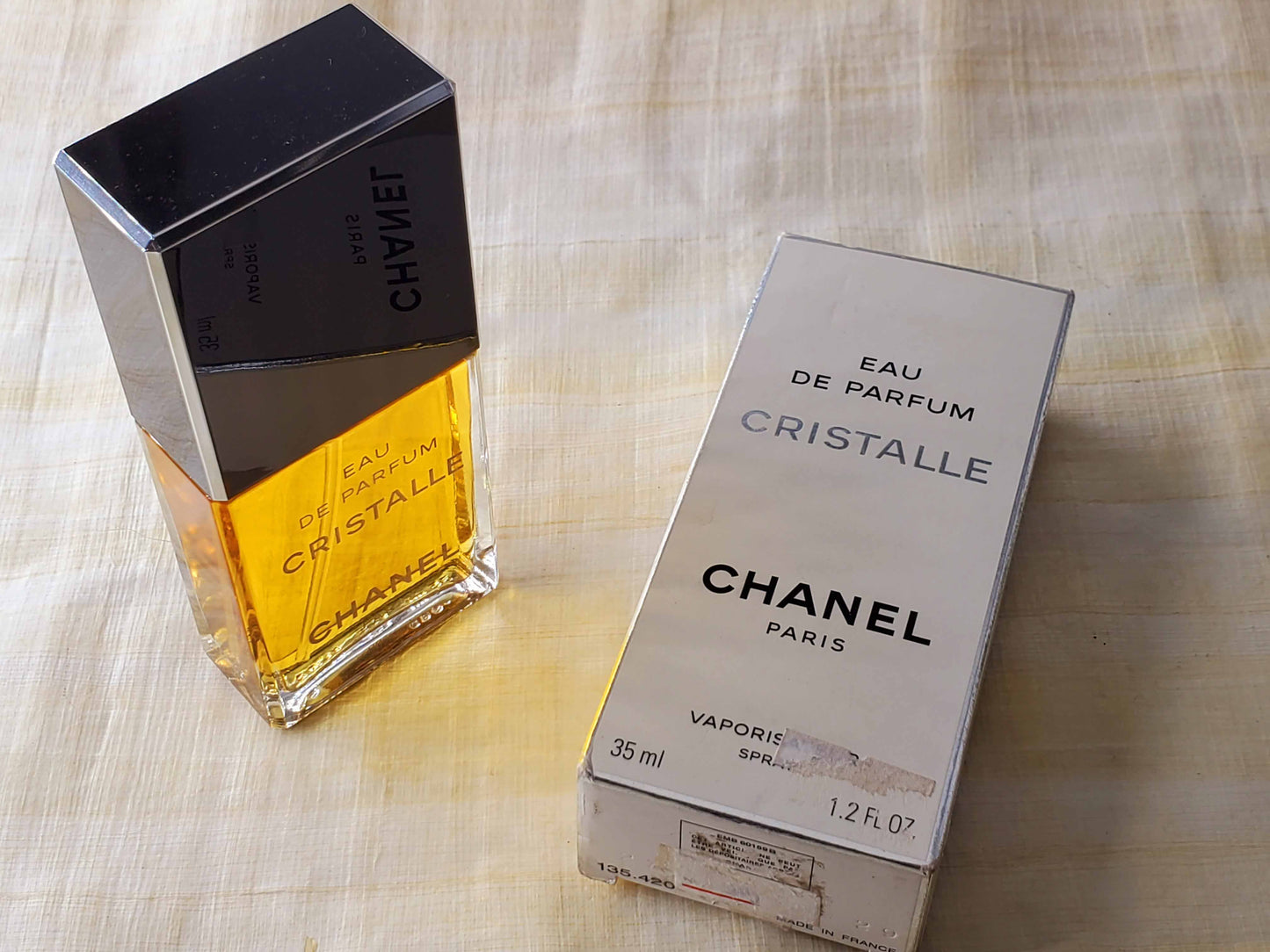 Cristalle Eau de Parfum Chanel for women EDP Spray 35 ml 1.2 oz, Vintage, Rare, Sealed