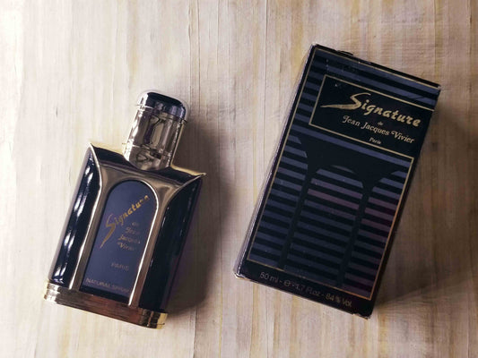 Signature by Jean Jacques Vivier for men EDT Spray for Men 50 ml 1.7 oz, Vintage, Rare