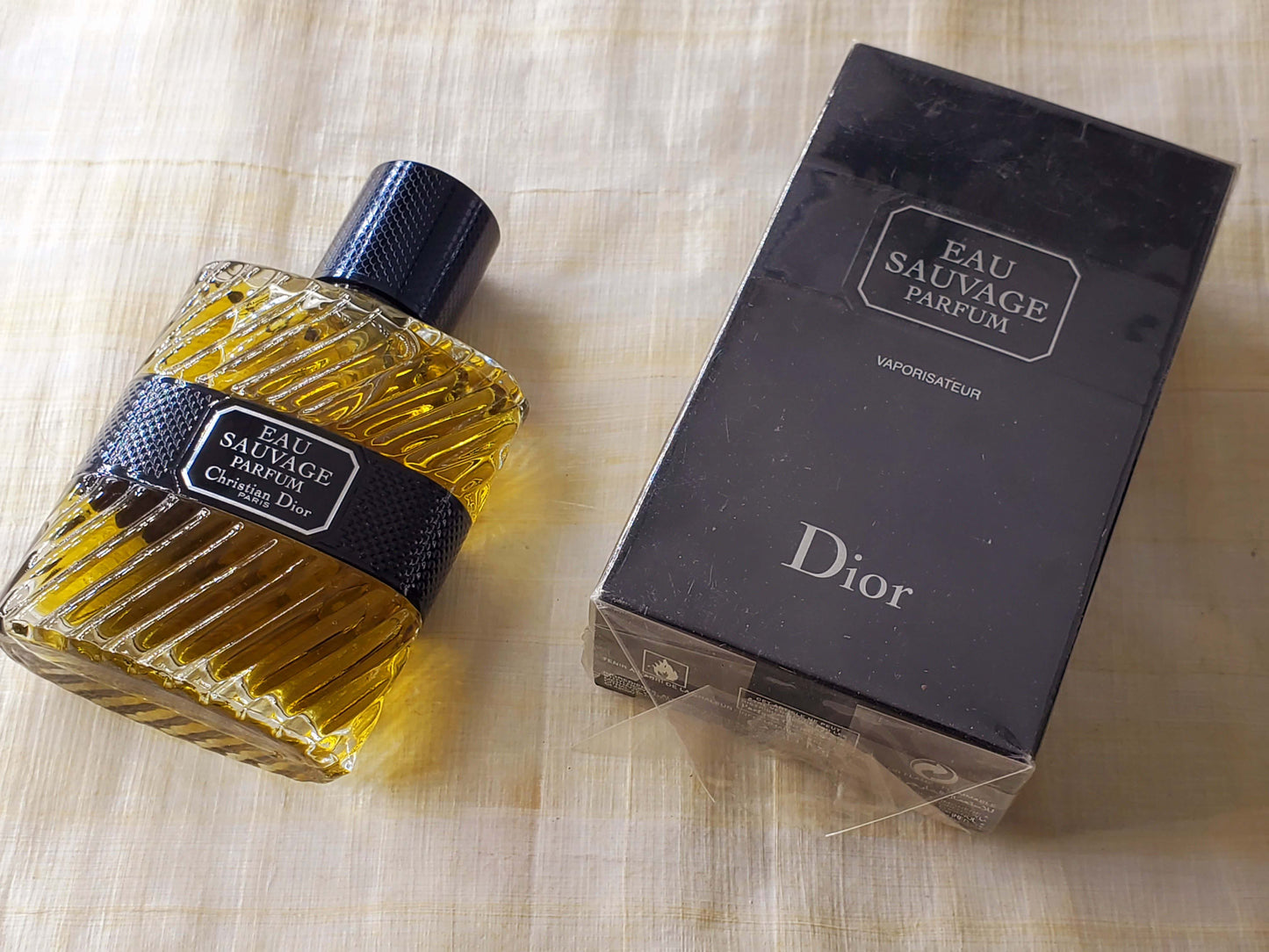 Christian Dior Eau Sauvage Parfum (First Edition) for men EDP Spray 100 ml 3.4 oz OR 50 ml 1.7 oz, Rare, Vintage